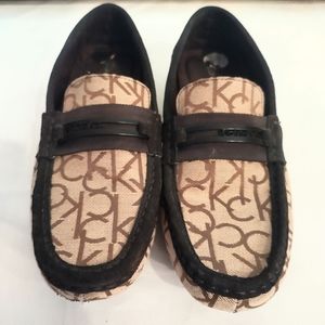 Calvin Klein men's CK driving loafers size 8